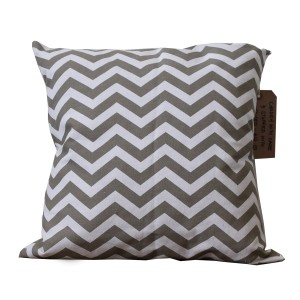 Diagonal print cushion