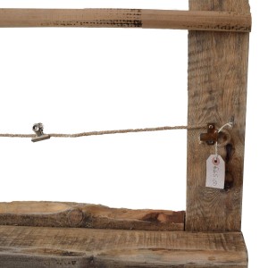 wooden memory photo board